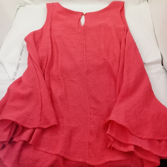 New Directions XL Blouse Coral NWT - Picture 3 of 6